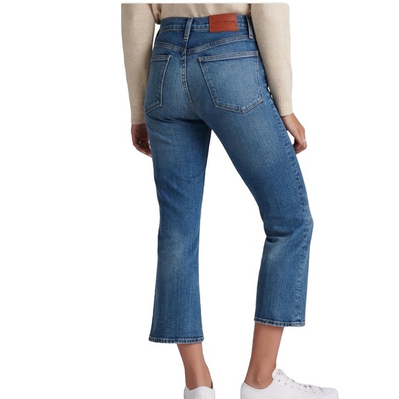 Lucky Brand Bridgette High Rise Crop Mini Bootcut Jeans - Picture 3 of 11